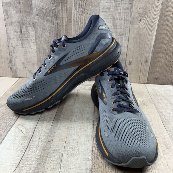 Brooks Ghost 15 Men's Size 11 Road Running Shoes Athletic Sneakers Low Top Blue - Picture 2 of 15